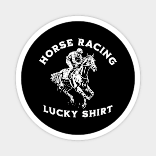 Horse Racing Lucky Magnet